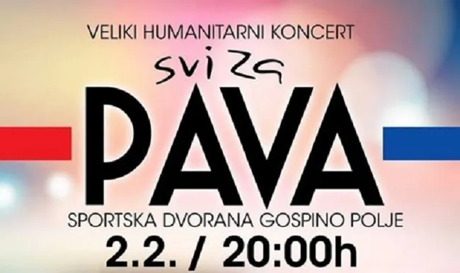 HUMANTIRANI KONCERT – SVI ZA PAVA