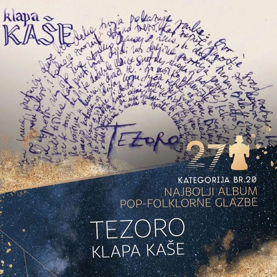 “Tezoro” nominated for a Porin